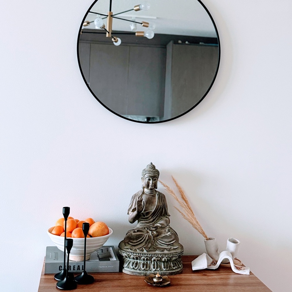 Console mirror set